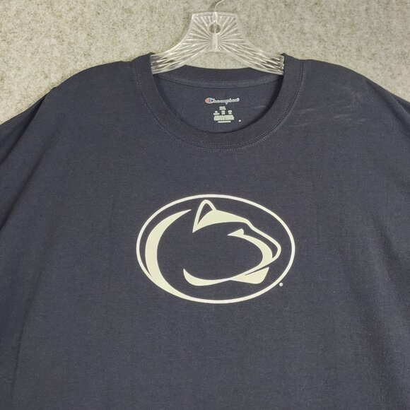 Penn State University Champion Men's Shirt Blue Sz L Graphic Logo Nittany Team - Picture 4 of 12